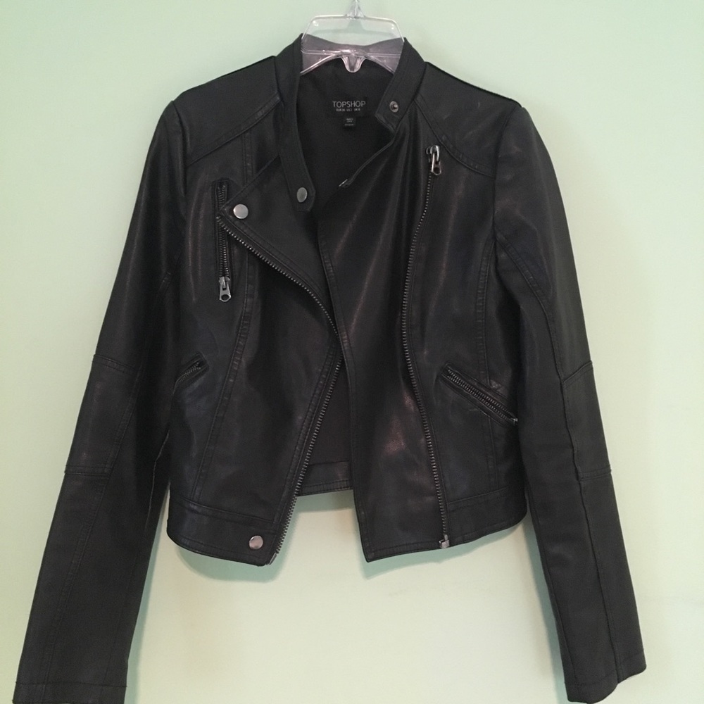 Topshop Leather Jacket